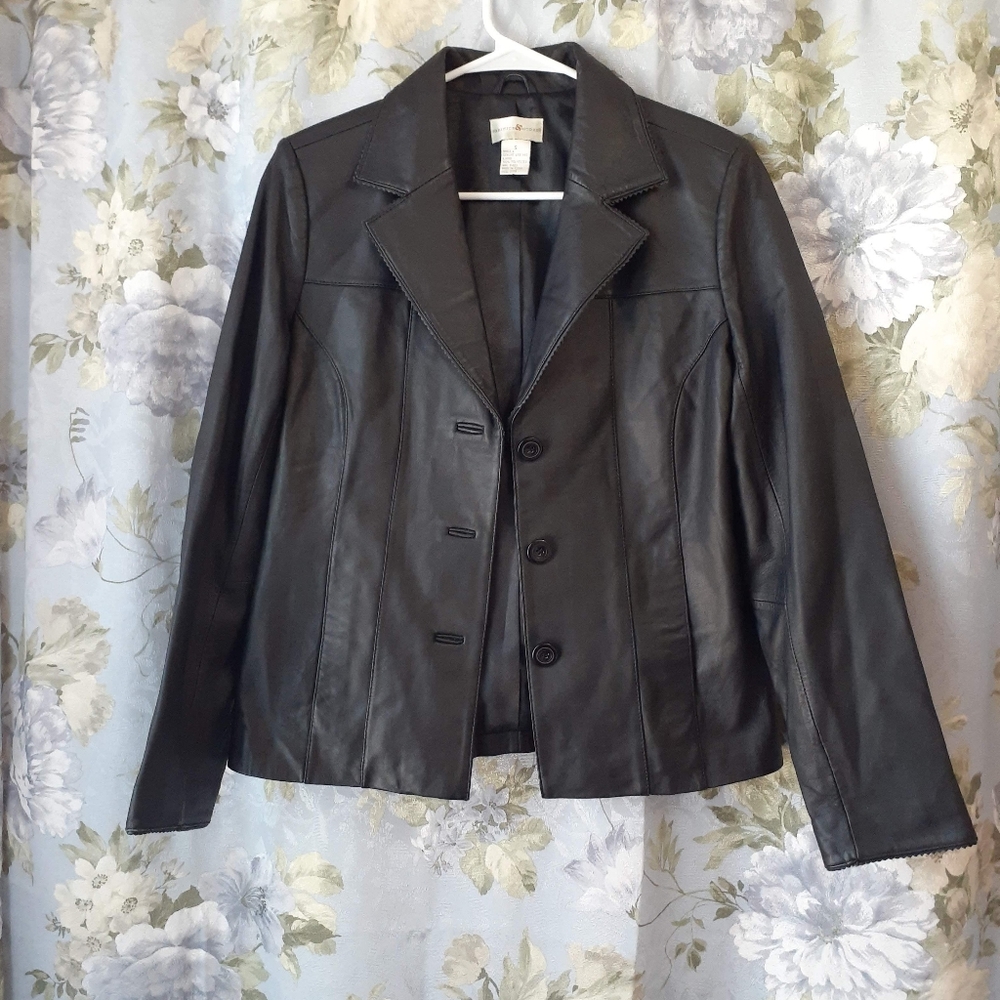 Preswick& Moore Leather Jacked
